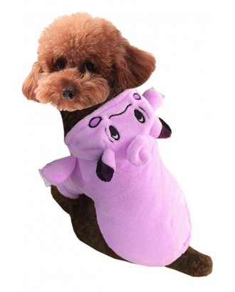 Pink Pocket Monster Clefairy Pet Dog Apparel