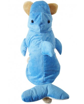 Blue Dolphin Cute Pet Dog Halloween Cosplay Apparel