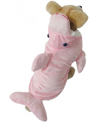 Light Pink Dolphin Cute Pet Dog Halloween Cosplay Apparel