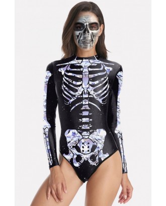 Black Skeleton Adults Halloween Apparel