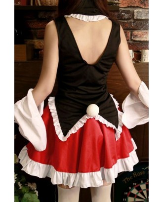 Red Lolita Dress Bunny Cosplay Beautiful Apparel